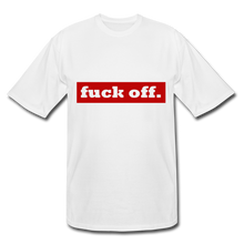 Load image into Gallery viewer, F*ck Off Tee (tall sizes up to 3XL) - white

