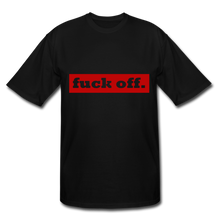 Load image into Gallery viewer, F*ck Off Tee (tall sizes up to 3XL) - black
