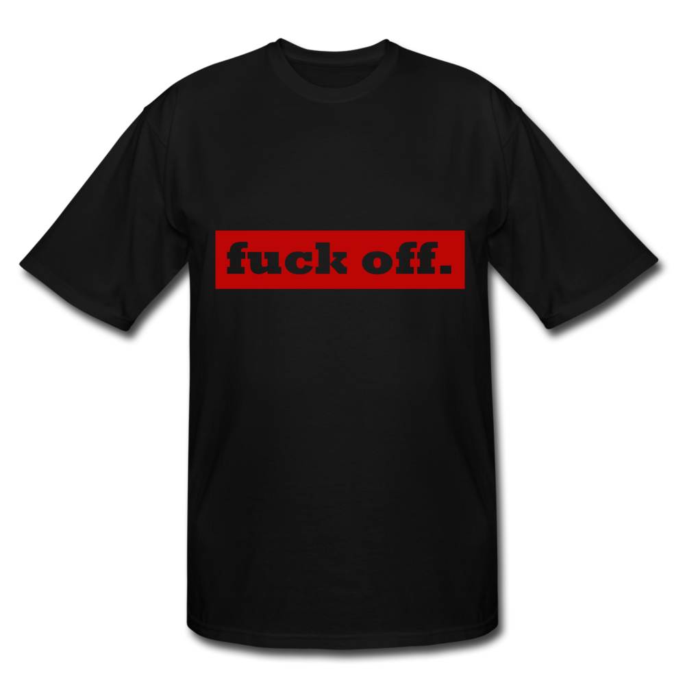 F*ck Off Tee (tall sizes up to 3XL) - black