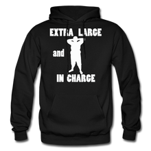 Load image into Gallery viewer, Large and In Charge Hoodie (up to 5xl) - black
