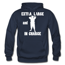 Load image into Gallery viewer, Large and In Charge Hoodie (up to 5xl) - navy
