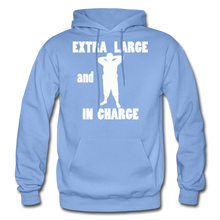 Load image into Gallery viewer, Large and In Charge Hoodie (up to 5xl) - carolina blue

