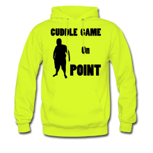 Load image into Gallery viewer, Cuddle Game Hoodie (Up to 5xl) - safety green
