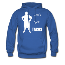 Load image into Gallery viewer, Let&#39;s Get Tacos Hoodie (Up to 5xl) - royal blue
