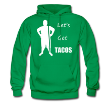 Load image into Gallery viewer, Let&#39;s Get Tacos Hoodie (Up to 5xl) - kelly green
