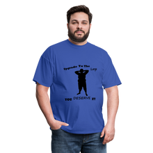 Load image into Gallery viewer, Upgrade to the Large Tee (Up to 6xl) - royal blue
