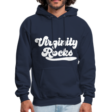 Load image into Gallery viewer, Virginity Rocks Hoodie (Up to 5xl) - navy

