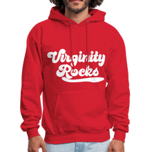 Load image into Gallery viewer, Virginity Rocks Hoodie (Up to 5xl) - red
