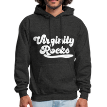 Load image into Gallery viewer, Virginity Rocks Hoodie (Up to 5xl) - charcoal gray

