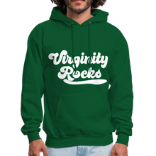 Load image into Gallery viewer, Virginity Rocks Hoodie (Up to 5xl) - forest green
