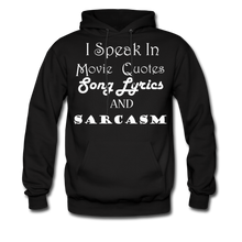 Load image into Gallery viewer, I Speak Hoodie (Up to 5xl) - black
