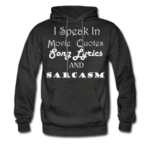 Load image into Gallery viewer, I Speak Hoodie (Up to 5xl) - charcoal gray
