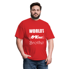 Load image into Gallery viewer, World&#39;s OK-est Brother (Up to 6xl) - red
