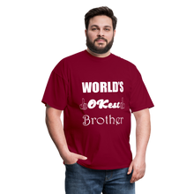 Load image into Gallery viewer, World&#39;s OK-est Brother (Up to 6xl) - burgundy
