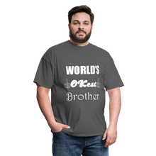 Load image into Gallery viewer, World&#39;s OK-est Brother (Up to 6xl) - charcoal
