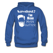 Load image into Gallery viewer, ManGlitter Hoodie (Up to 5xl) - royal blue
