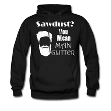 Load image into Gallery viewer, ManGlitter Hoodie (Up to 5xl) - black
