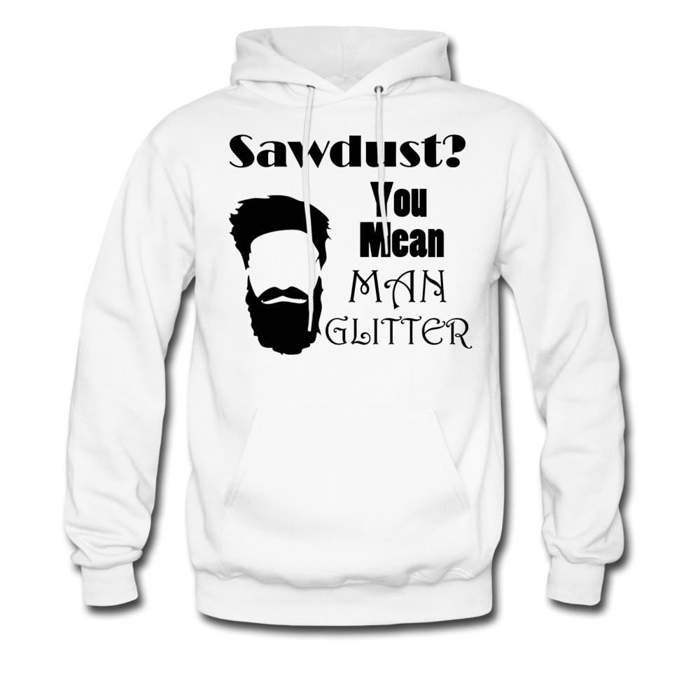 Manglitter Hoodie (Up to 5xl) - white
