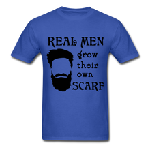Load image into Gallery viewer, Scarf Beard Tee (Up to 6xl) - royal blue
