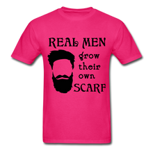 Load image into Gallery viewer, Scarf Beard Tee (Up to 6xl) - fuchsia
