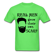 Load image into Gallery viewer, Scarf Beard Tee (Up to 6xl) - kiwi
