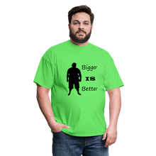 Load image into Gallery viewer, Bigger IS Better Tee (Up to 6xl) - kiwi
