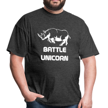 Load image into Gallery viewer, BATTLE UNICORN (up to 6xl) - heather black
