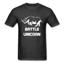 Load image into Gallery viewer, BATTLE UNICORN (up to 6xl) - heather black
