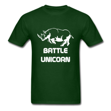 Load image into Gallery viewer, BATTLE UNICORN (up to 6xl) - forest green
