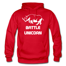 Load image into Gallery viewer, Battle Unicorn Hoodie (up to 5xl) - red

