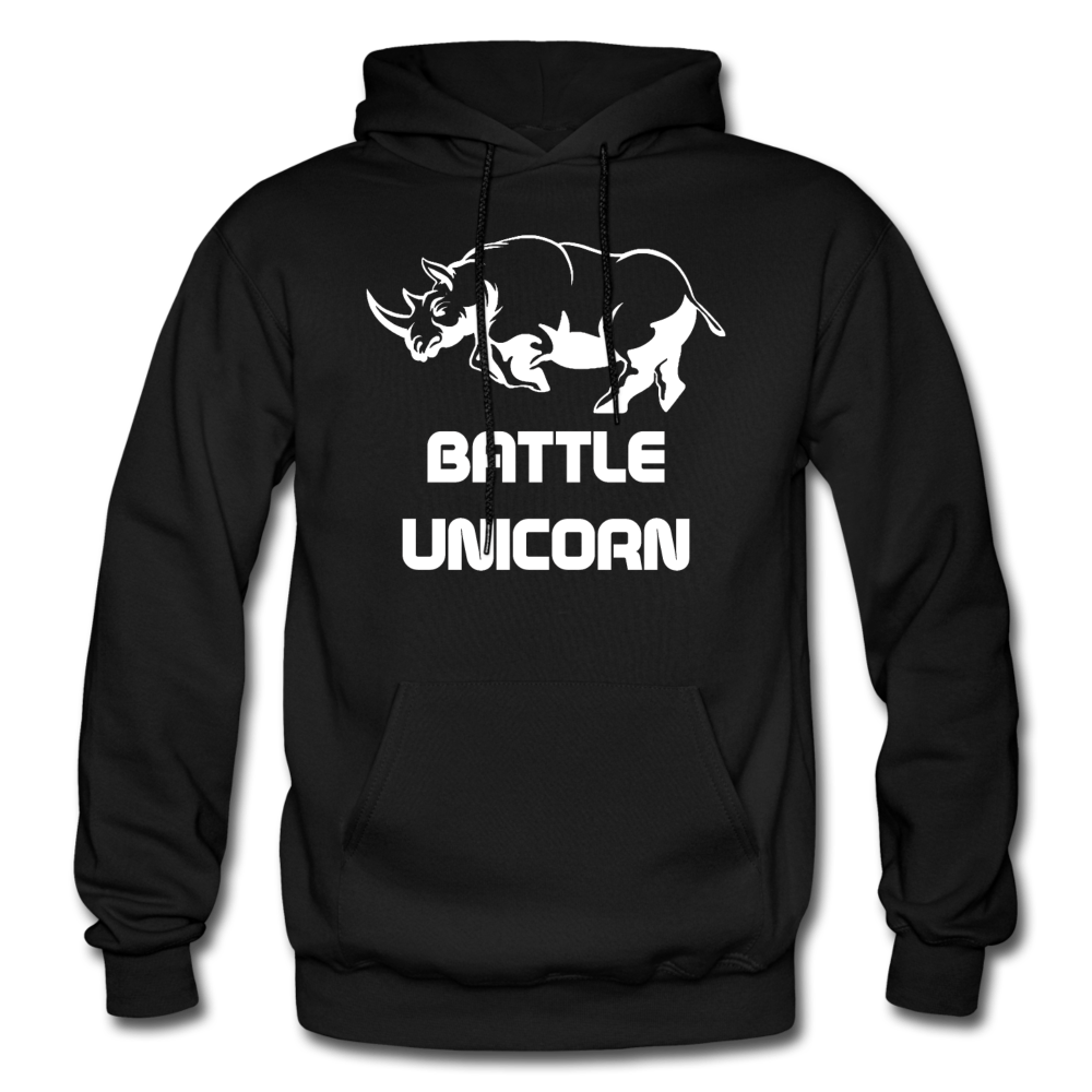 Battle Unicorn Hoodie (up to 5xl) - black