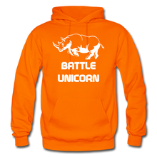 Load image into Gallery viewer, Battle Unicorn Hoodie (up to 5xl) - orange
