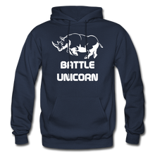 Load image into Gallery viewer, Battle Unicorn Hoodie (up to 5xl) - navy
