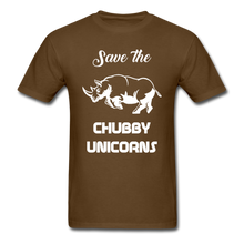 Load image into Gallery viewer, Save the Cubby Unicorns (Up to 6xl) - brown
