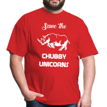 Load image into Gallery viewer, Save the Cubby Unicorns (Up to 6xl) - red

