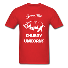 Load image into Gallery viewer, Save the Cubby Unicorns (Up to 6xl) - red
