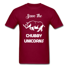 Load image into Gallery viewer, Save the Cubby Unicorns (Up to 6xl) - burgundy
