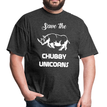 Load image into Gallery viewer, Save the Cubby Unicorns (Up to 6xl) - heather black
