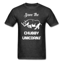 Load image into Gallery viewer, Save the Cubby Unicorns (Up to 6xl) - heather black
