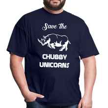 Load image into Gallery viewer, Save the Cubby Unicorns (Up to 6xl) - navy
