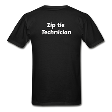 Load image into Gallery viewer, Ziptie Technician shirt - black
