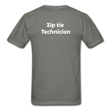 Load image into Gallery viewer, Ziptie Technician shirt - charcoal
