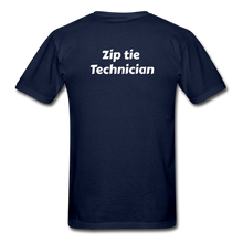 Load image into Gallery viewer, Ziptie Technician shirt - navy

