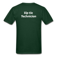 Load image into Gallery viewer, Ziptie Technician shirt - forest green
